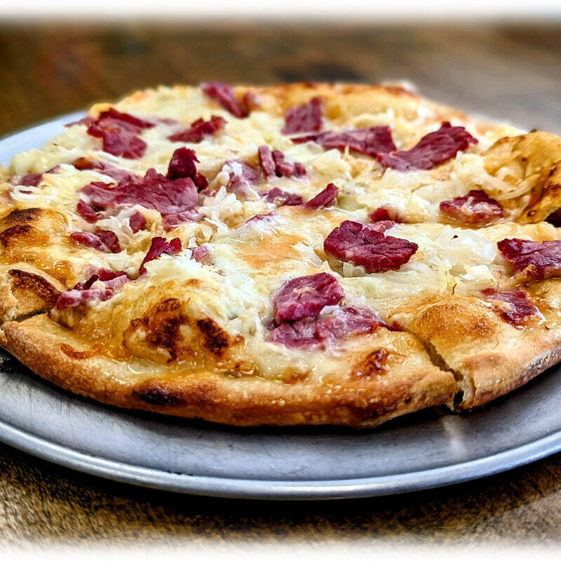 Reuben Pizza